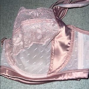 Pink lace Bra NWOT